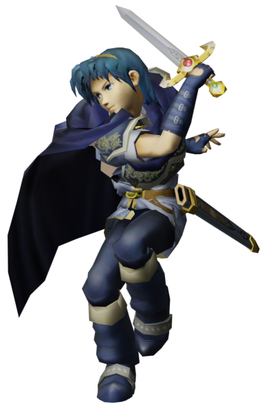 How Marth looks in Beyond Melee