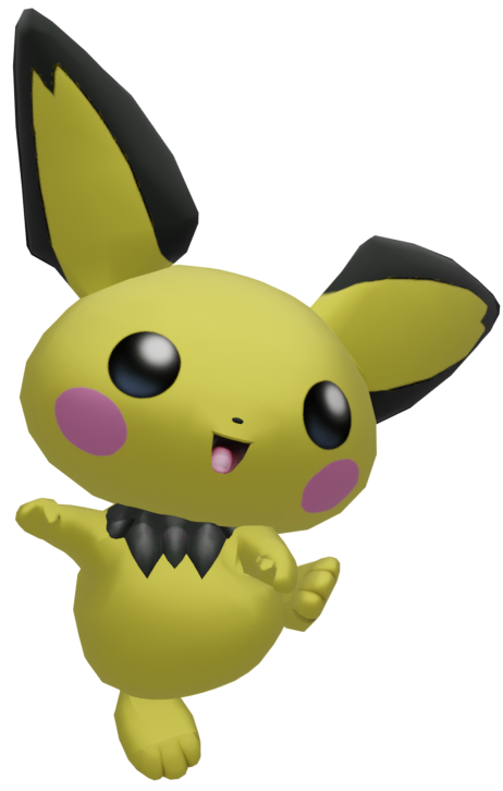 How Pichu looks in Beyond Melee