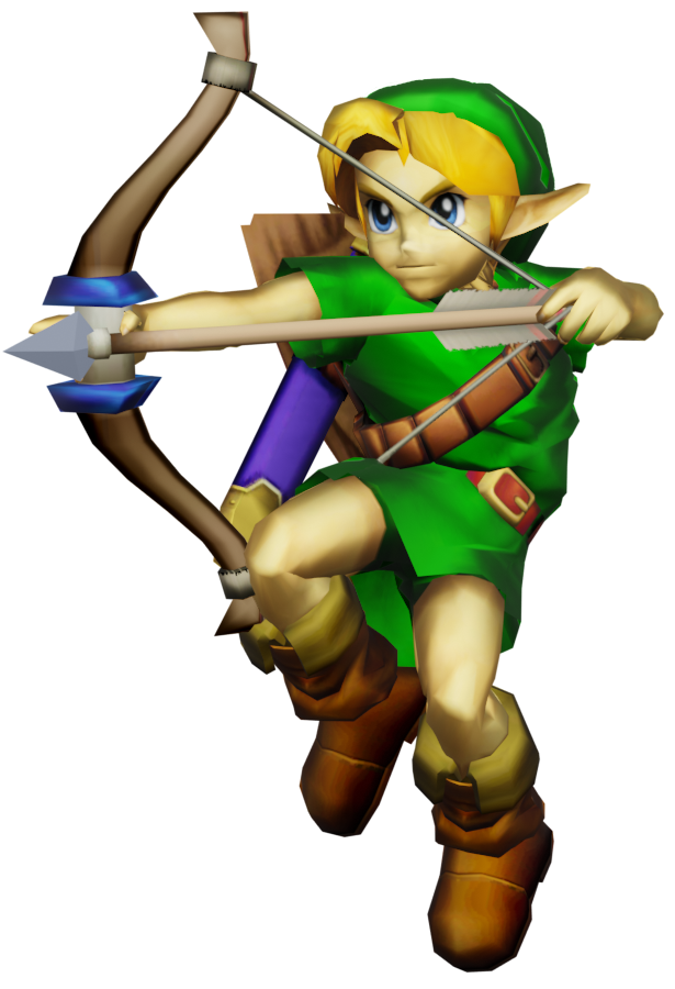 How Young Link looks in Beyond Melee
